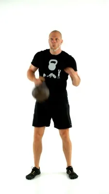 Hang Clean — rack position